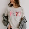 Valentines Day Women's Graphic Tee Retro Tumbler Heart Candy
