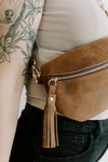 Genuine Leather Belt Bag Fanny Pack