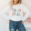 Christmas Sweatshirt Holly Jolly