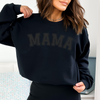 Mama Embossed Puff Graphic Sweatshirt