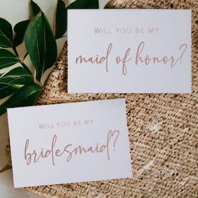 Bridesmaid Proposal Card, Will you be my Bridesmaid Card
