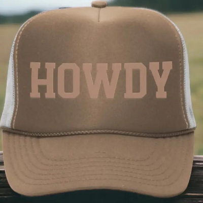 Howdy Trucker Hat for Men or Women