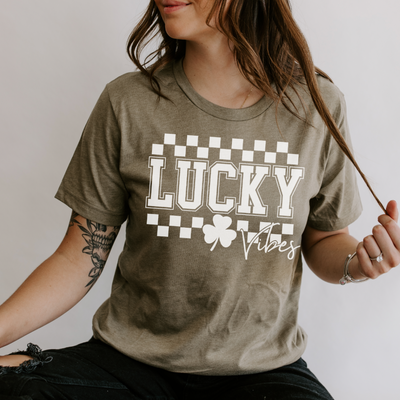 Lucky Vibes Women's Graphic Tee