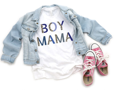 Boy Mama Women's Graphic Tees