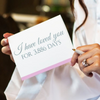 I Have Loved You for so Many Days Card From the Bride Gift or From the Groom Gift