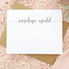 Personalized Stationery Note Card Set Center