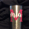 Personalized Decal Monogram for 20oz or 30oz Yeti Rambler, RTIC Tumbler Cup